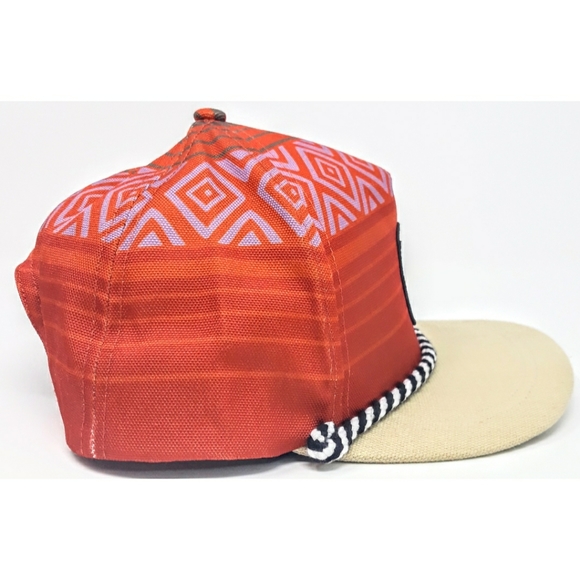 NWT Body Glove printed Tribal stripe camp cap hat - Picture 4 of 7